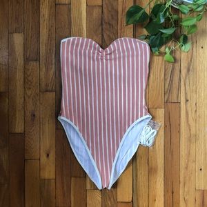 UO TERRY STRIPE BSUIT